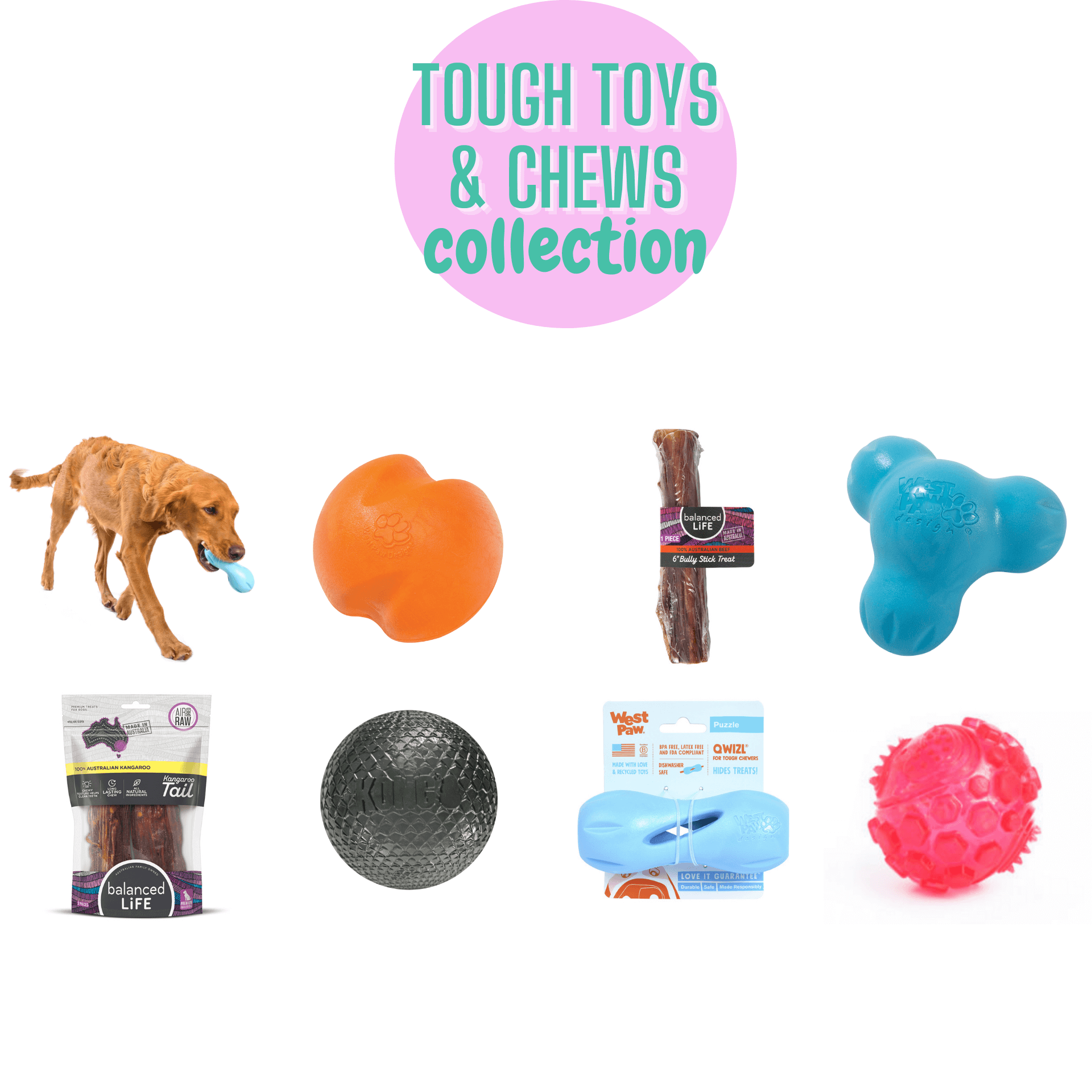 Bully tough dog hot sale toys