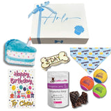 dog birthday birthday box, dog birthday box party gift boxes Let's Pawty Sydney