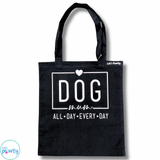 Dog mum tote essentials let's pawty