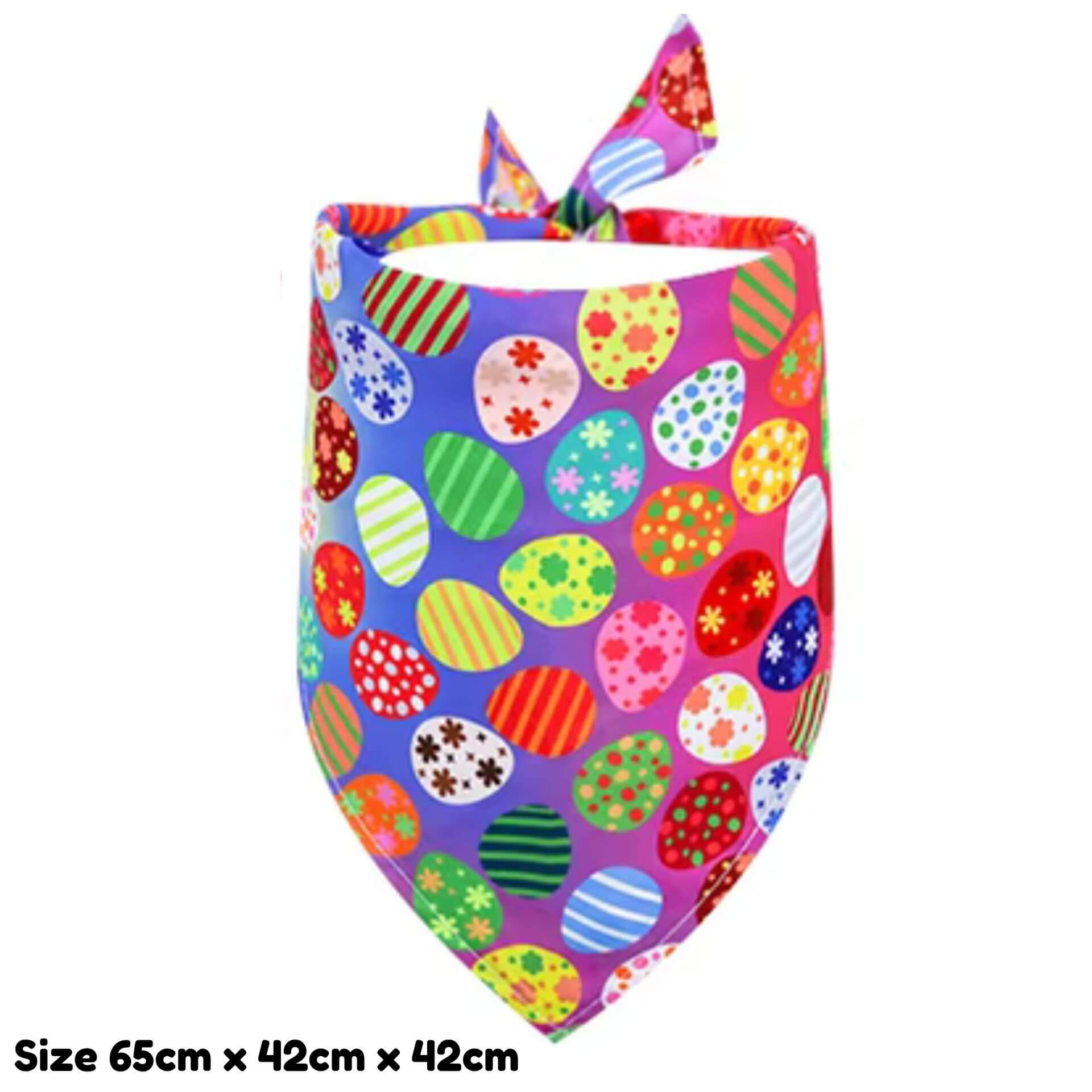 Tie up dog bandana, let's pawty