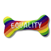 pride equality dog toy, Huxley and Kent