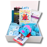 Get well soon personalised dog gift box let's pawty