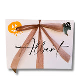 Halloween personalised dog gift box, dog toys, dog treats, bandana