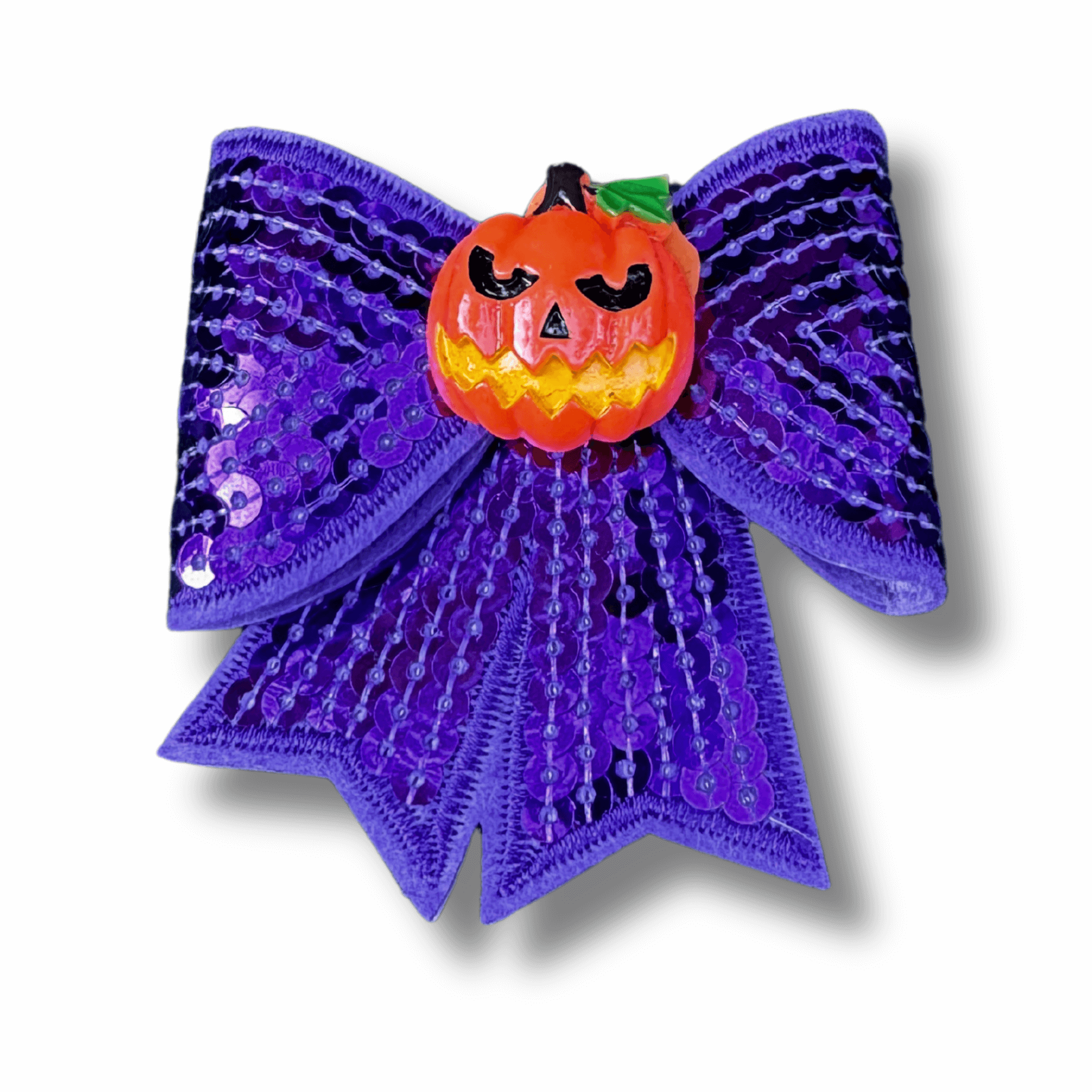 Halloween dog bow tie with embellishments
