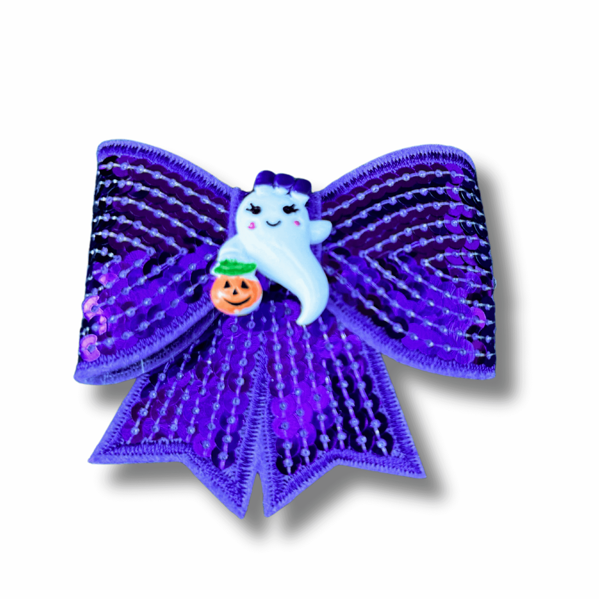 Halloween dog bow tie with embellishments