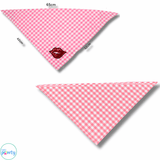 tie up dog bandana, let's pawty