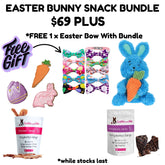 Easter bunny snack bundle with free gift