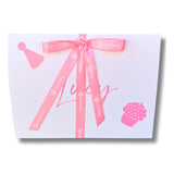 Matt style hamper gift box let's pawty