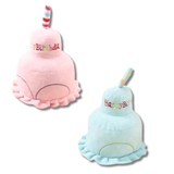 happy bark day, birthday dog toy plush cake