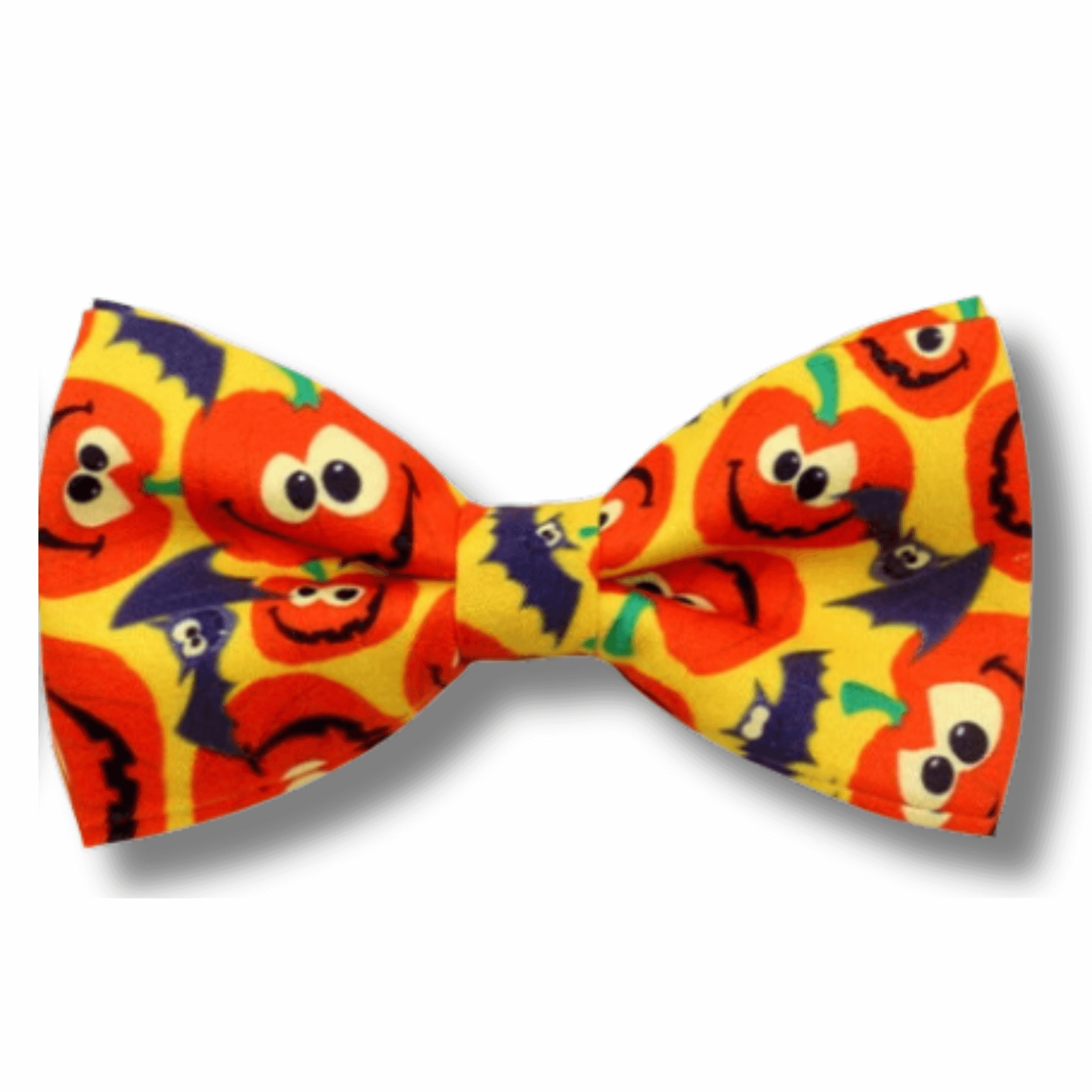 halloween themed dog bow, let's pawty