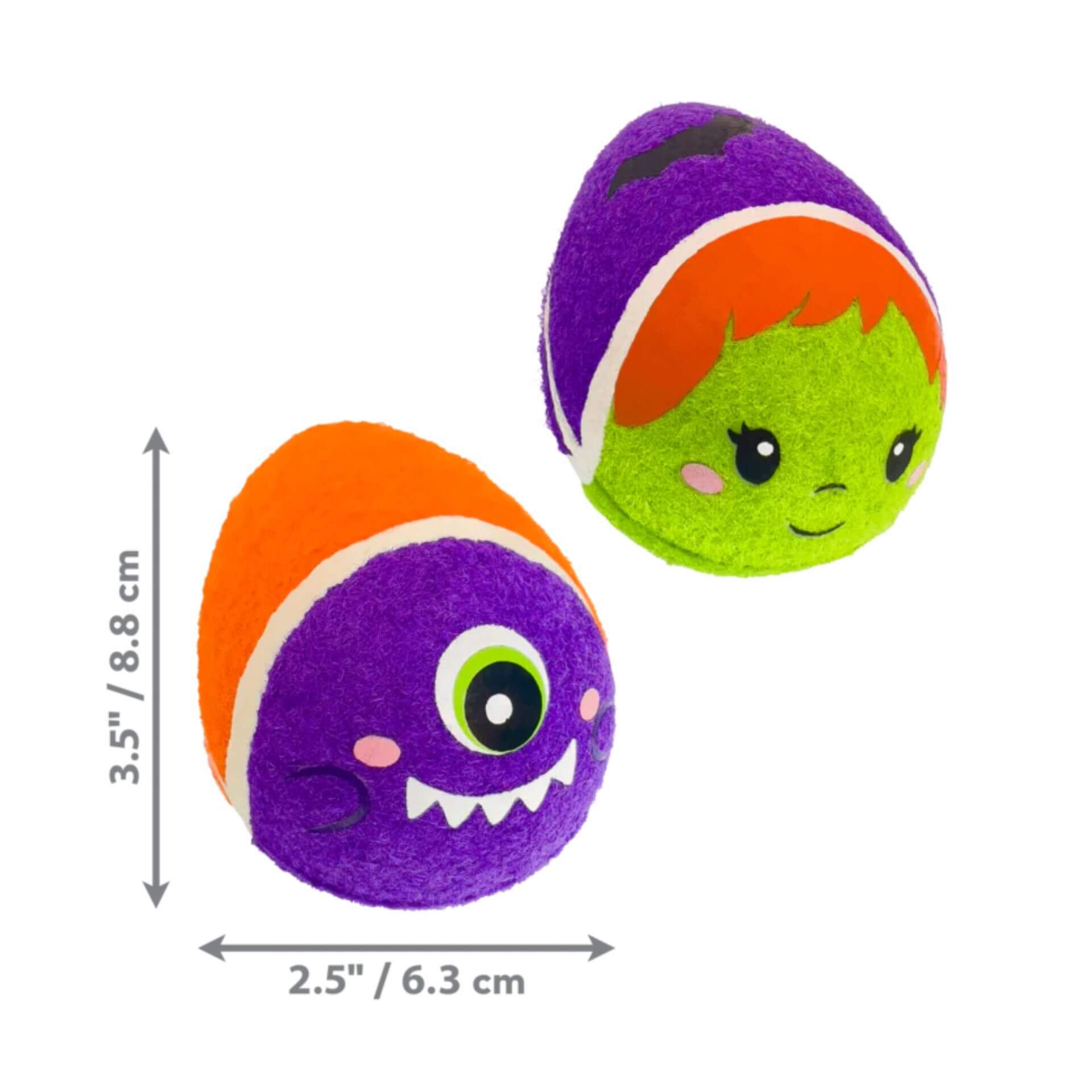 Halloween Egg shaped KONG ball