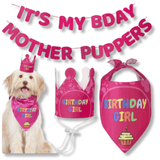 it's my birthday mother puppers dog party decoration set