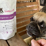 kangaroo healthy dog treat, Laila and me