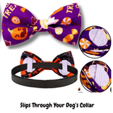 Trick-or-Treat Halloween Dog Bow
