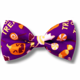 Trick-or-Treat Halloween Dog Bow