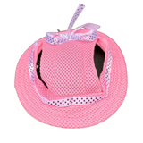 Protective sun hat for dogs to help shade the eyes let's pawty