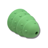 Christmas enrichment dog toy, durable, rubber, let's pawty