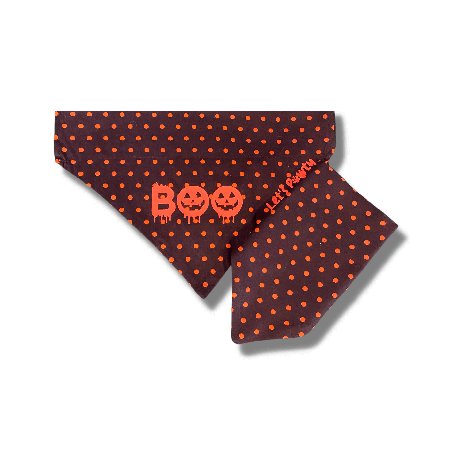 Howl-o-ween BOO Lots of Dots~ Dog Bandana, Shop Online