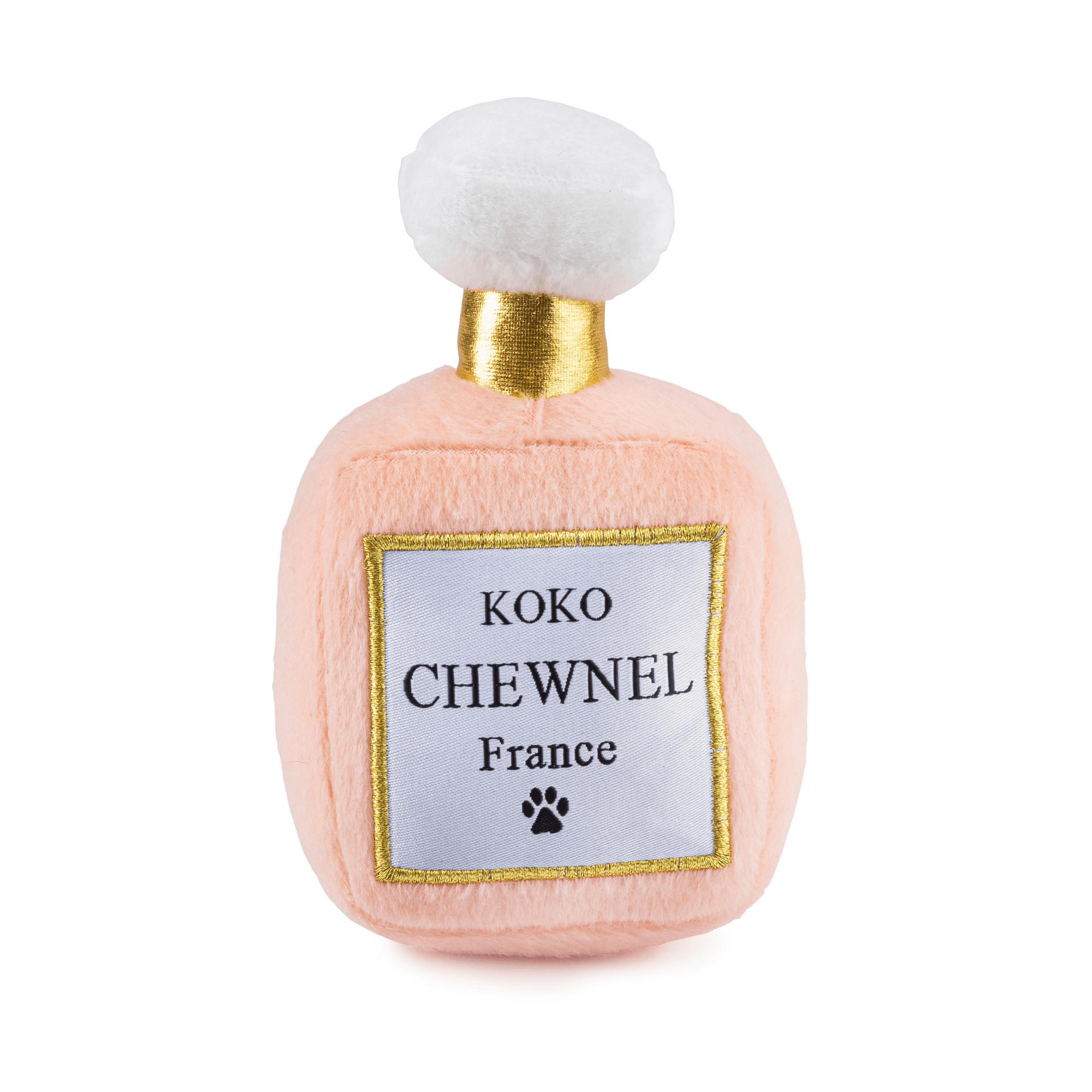 Koko Chewnel dog toy, let's pawty