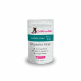 laila and me dehydrated range lamb liver dog treats Let's Pawty Sydney