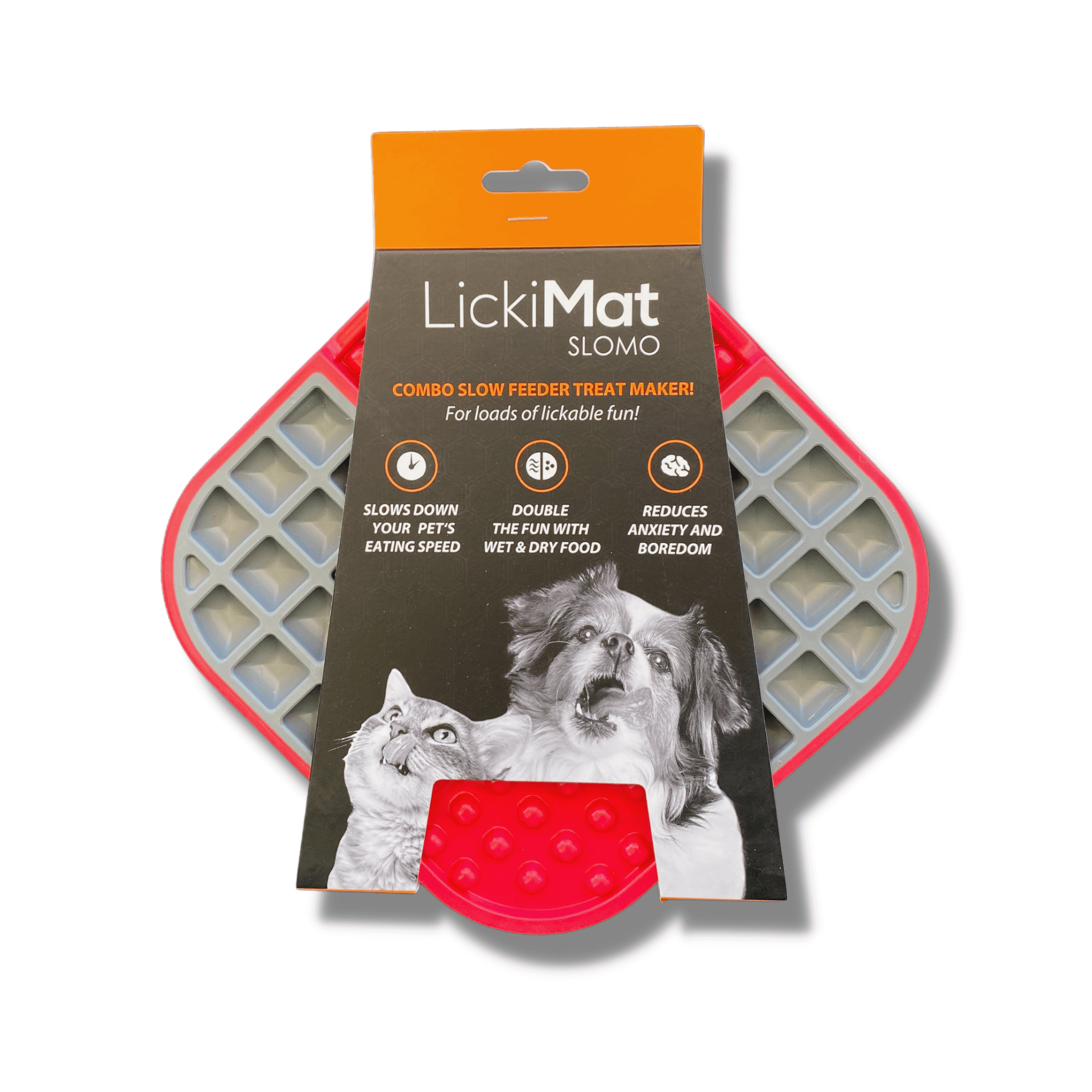 Lickimat Slomo Enrichment Mat for Dogs and Cats 