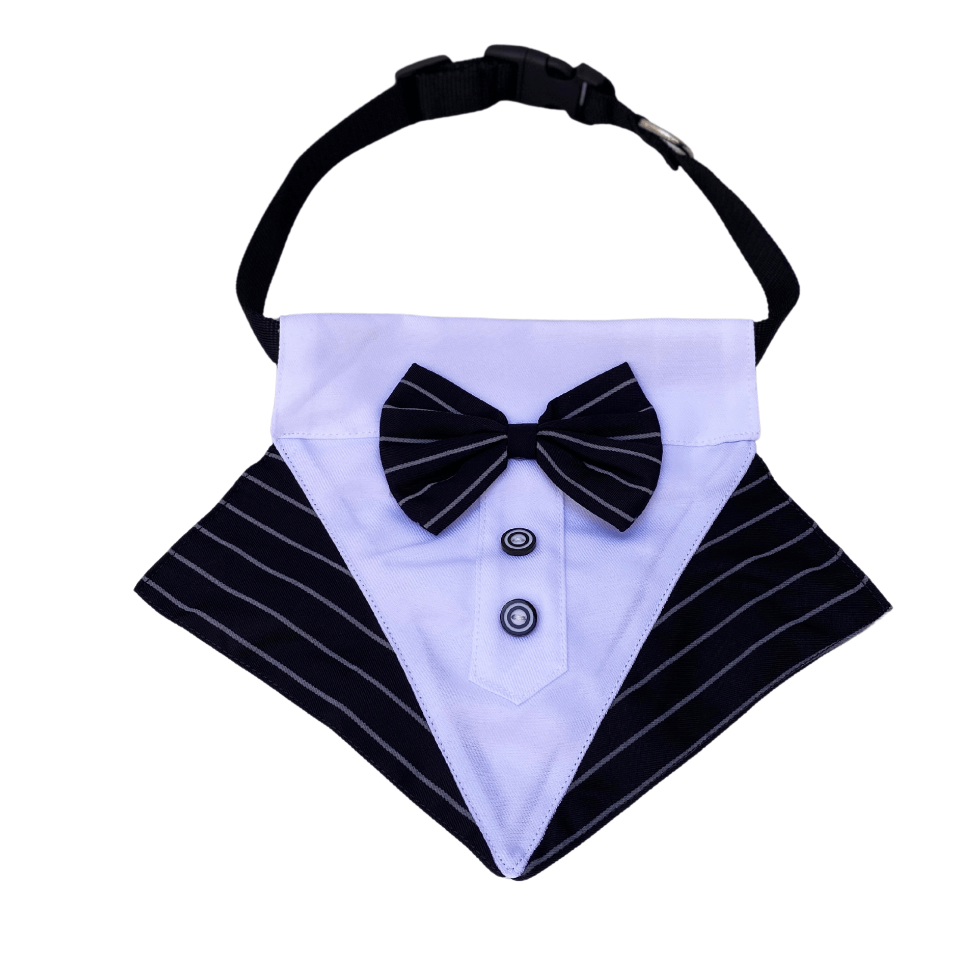 Pinstripe dog bandana fashion accessory furbaby Australia