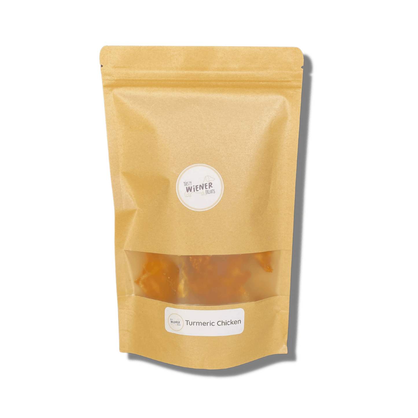 Chicken Jerky edible dog treats, let's pawty