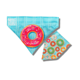 Reversible dog bandana, Donuts themed furbaby fashion, Australia
