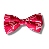 Love You Dog bow fashion accessory, let's pawty