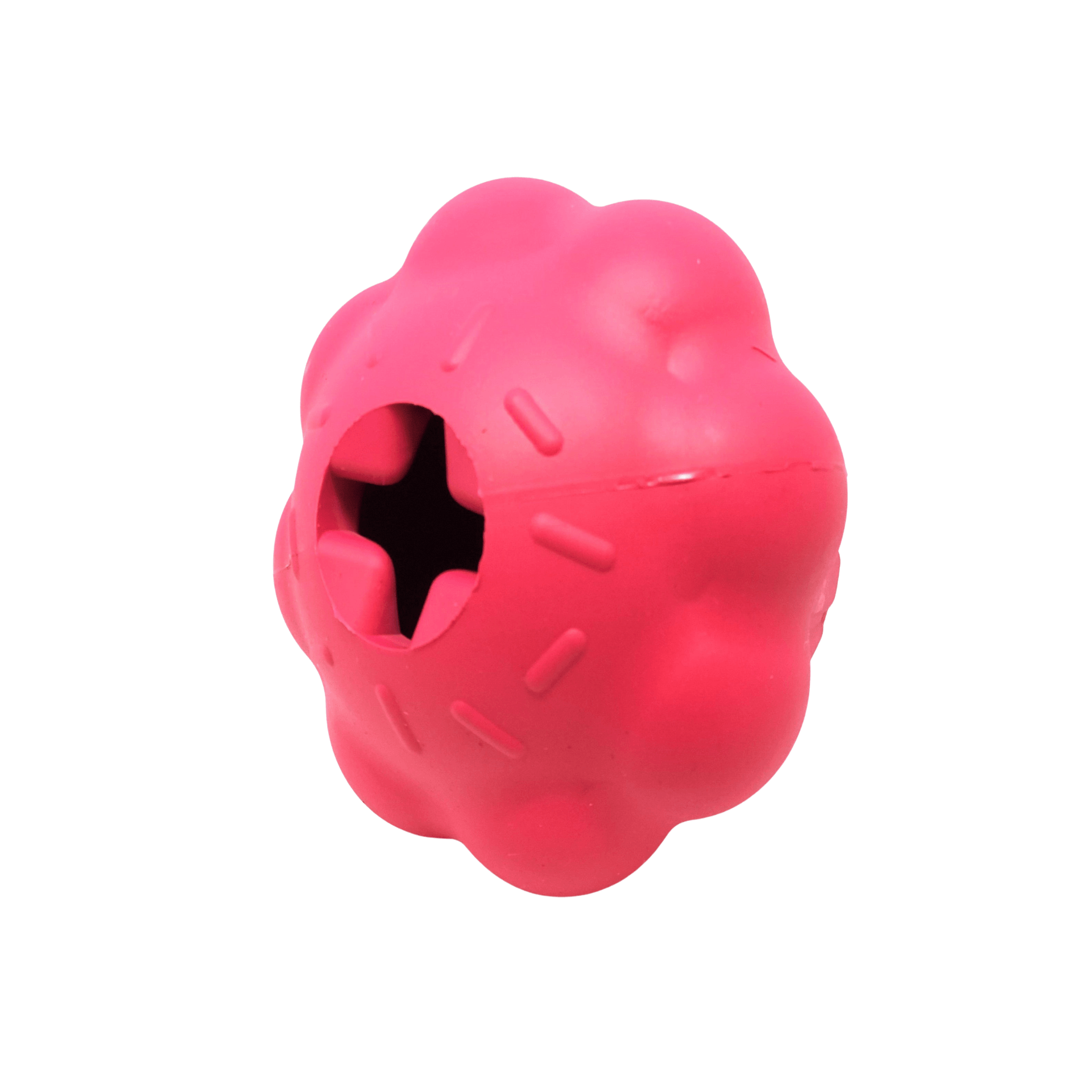 Durable dog toy, enrichment busts doggie boredom, let's pawty