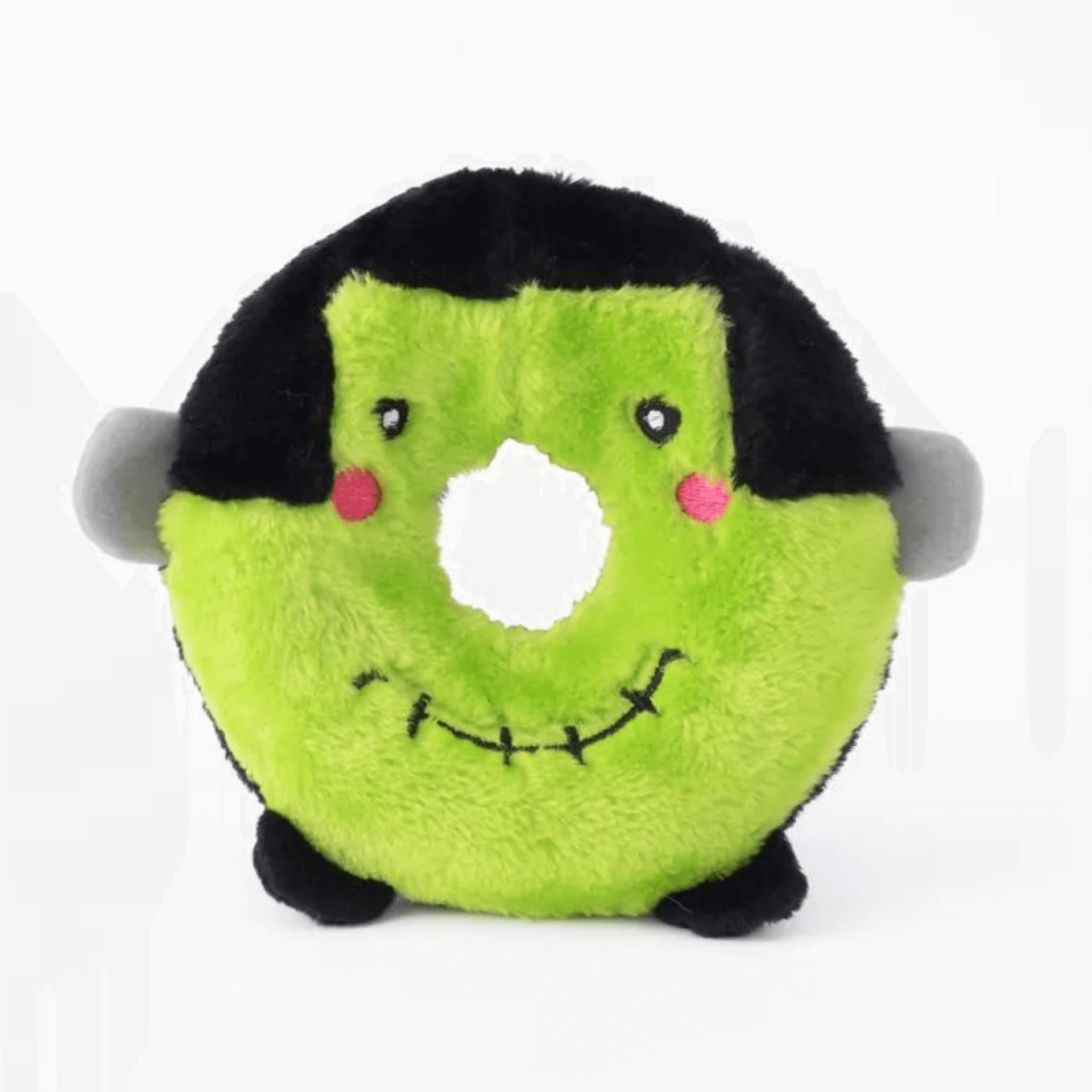 Halloween Donutz Buddie Frankenstein's monster dog toy