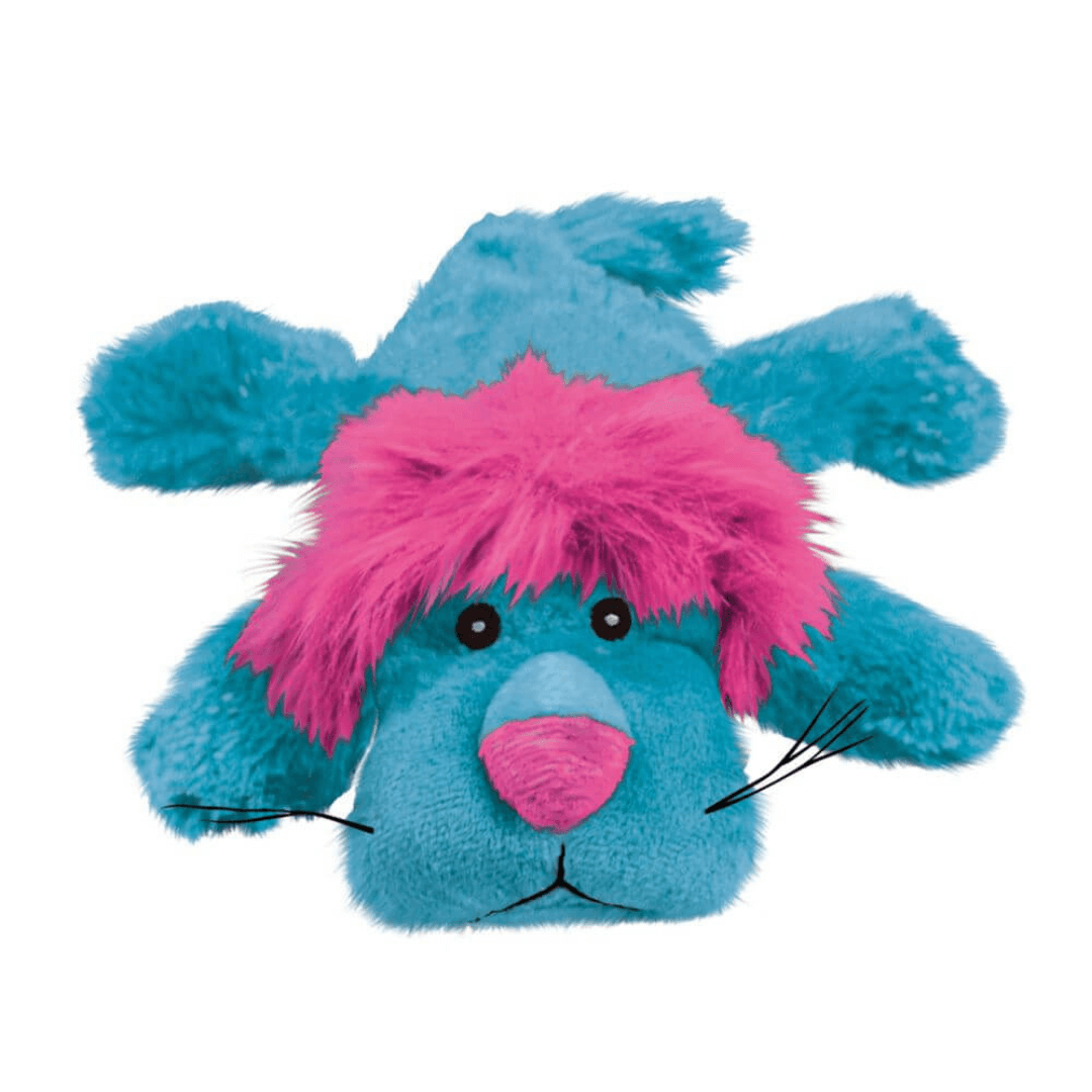 kong cozie king lion dog toy in blue Let's Pawty Sydney
