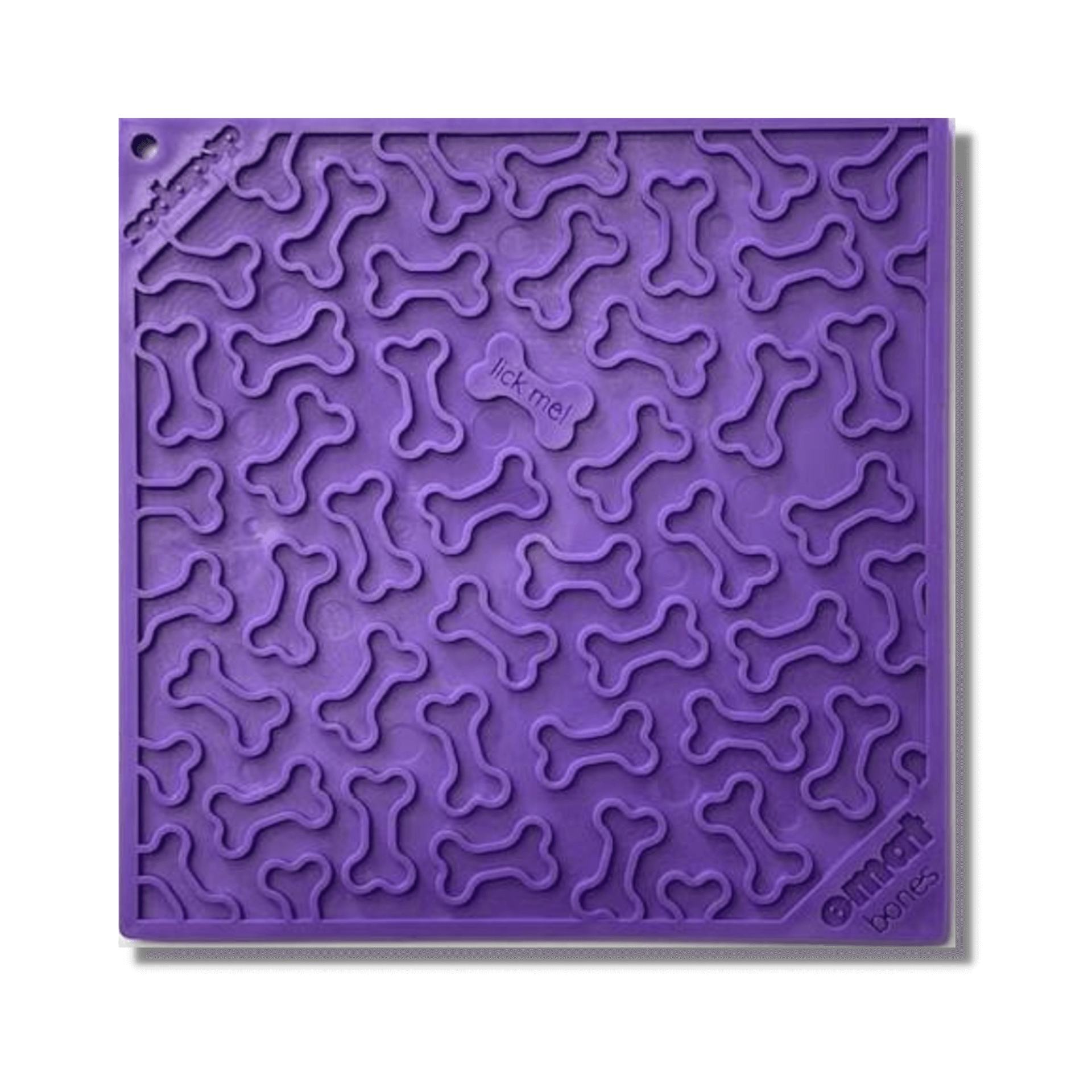 Bones enrichment lick mat, boredom buster, dog toys, let's pawty
