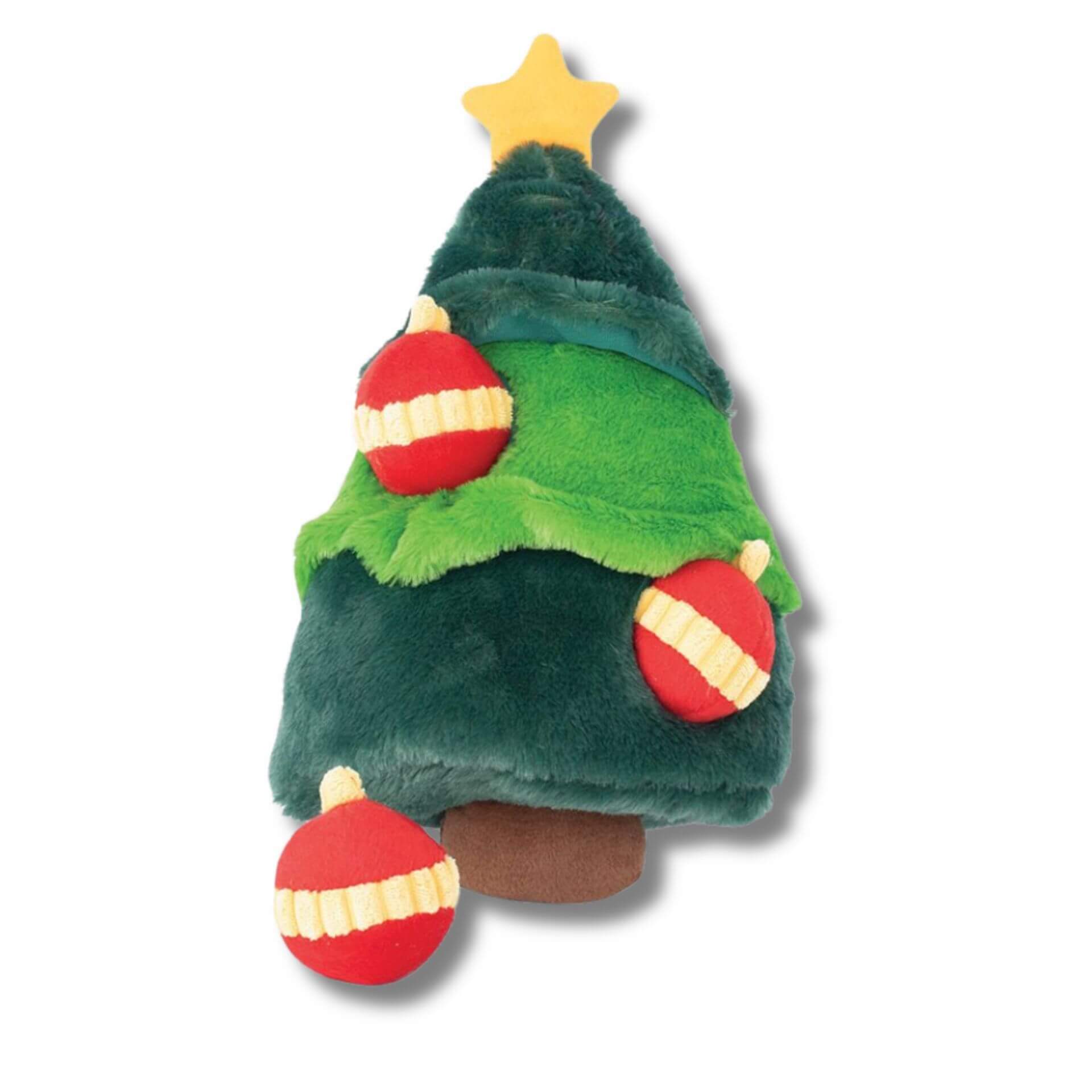 Christmas tree dog burrow toy