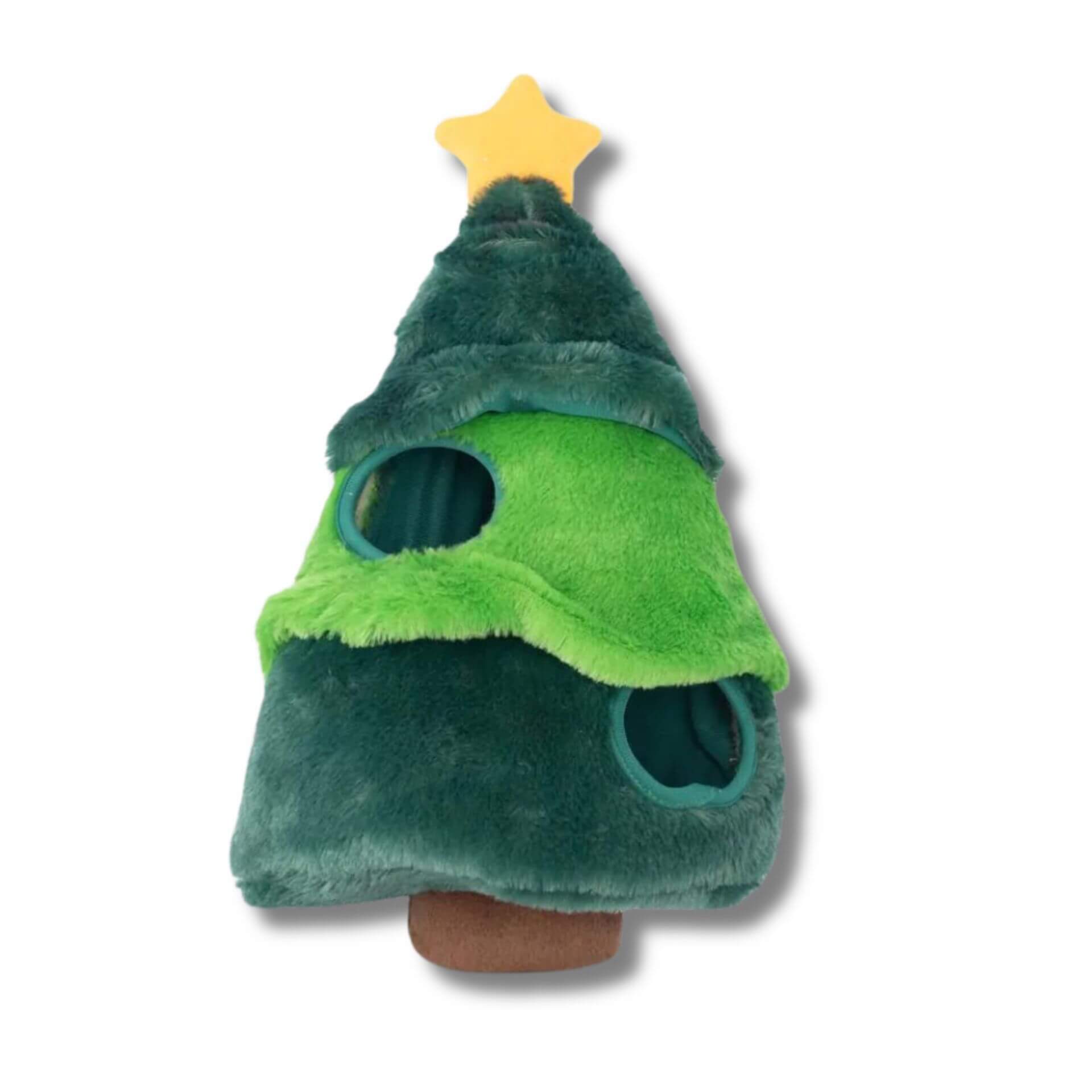 Christmas tree dog burrow toy