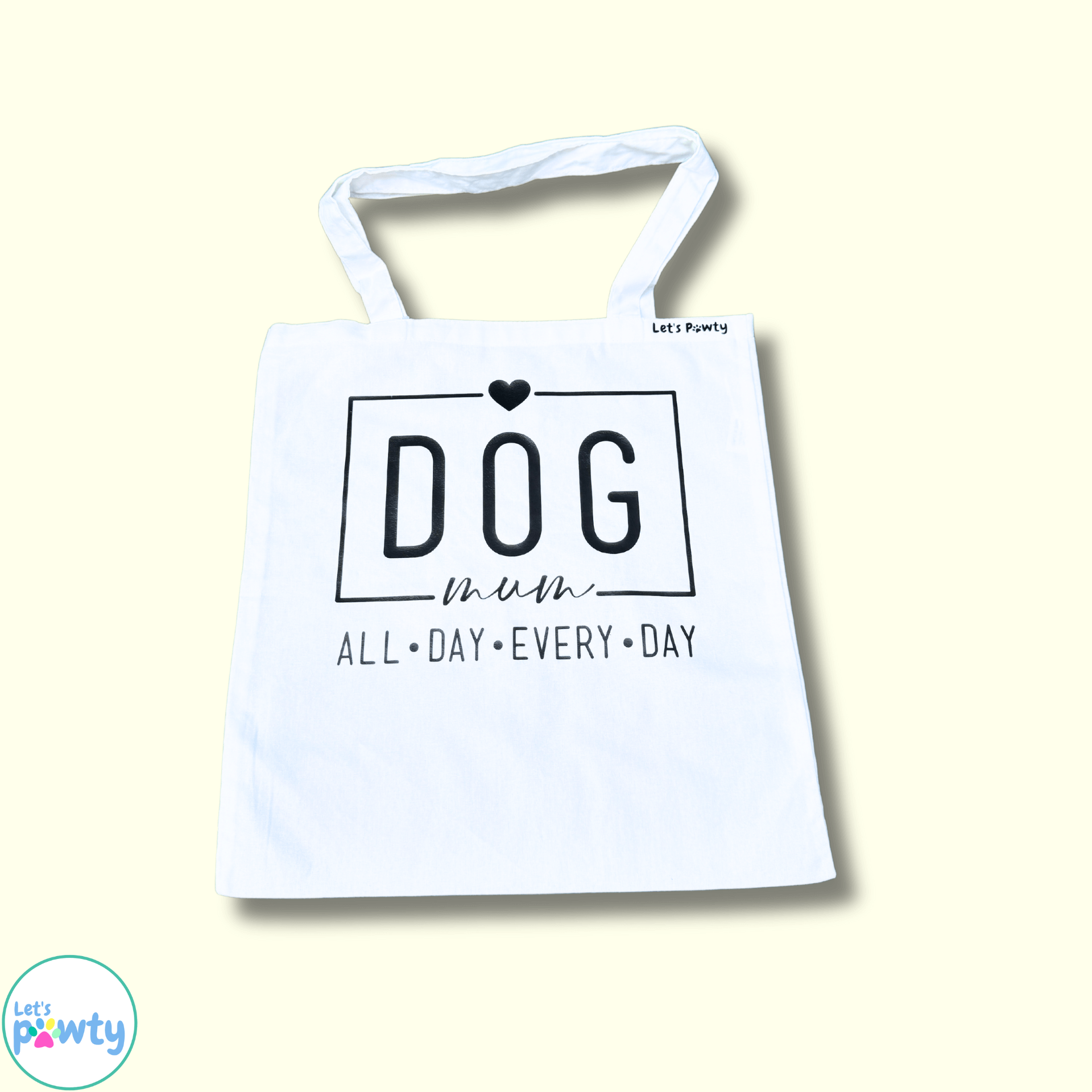 Dog Mum essentials tote bag