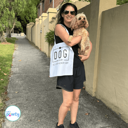 Dog Mum essentials tote bag