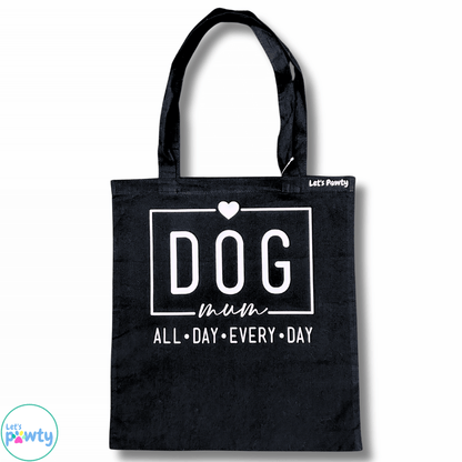 Dog mum tote essentials let's pawty 