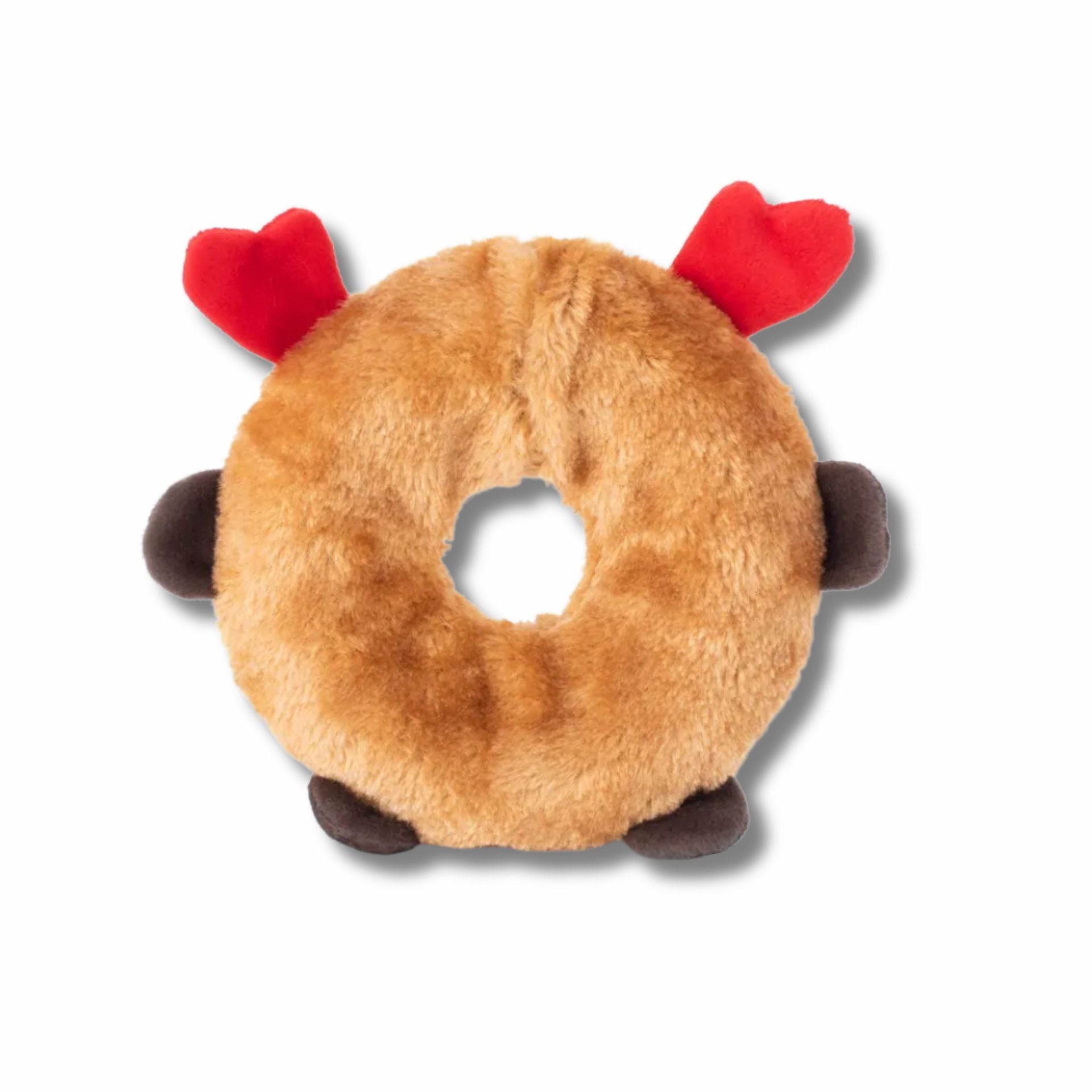 Christmas dog toy donutz reindeer zippypaws
