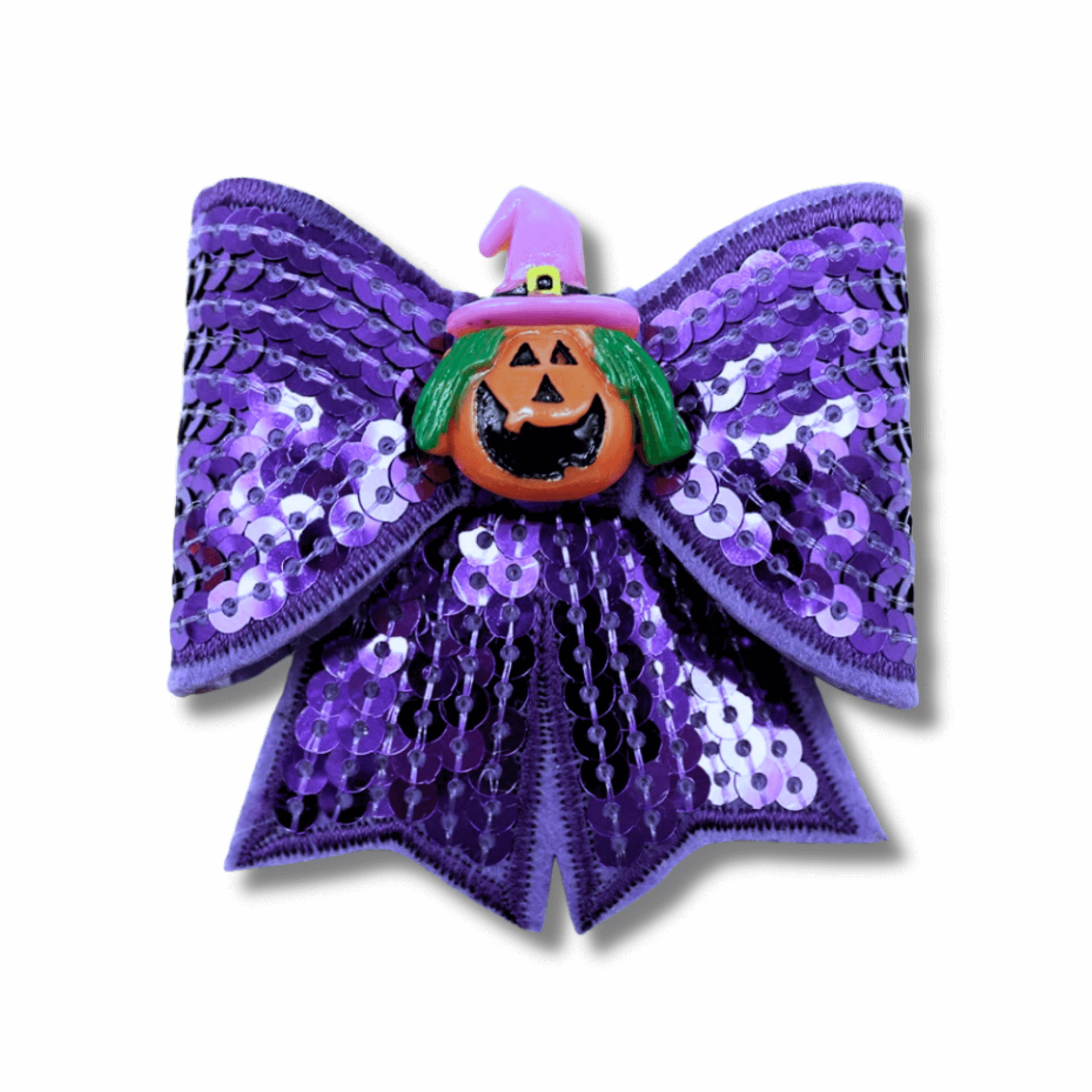 Halloween dog bow tie with embellishments