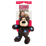 Wild Knots Kong Dog Toy Plush, squeaks and durable Let's Pawty