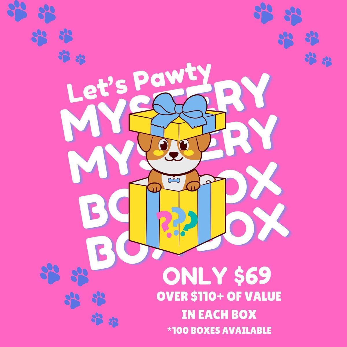 Let's Pawty Mystery Box