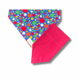 Lots of Dots Celebration Reversible Dog Bandana