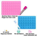 Silicone dog mould for gummy bears