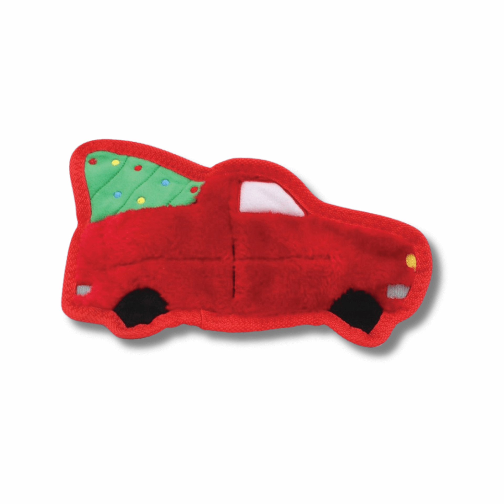 Ute shaped christmas themed dog toy