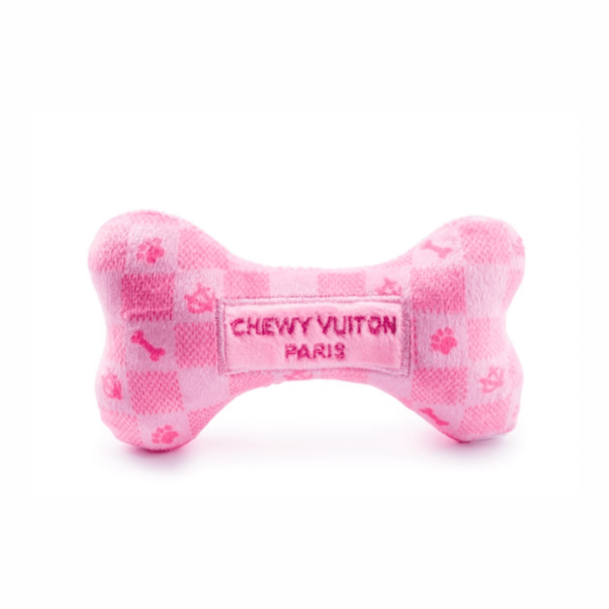 chewy tuition checker pink bone dog toy