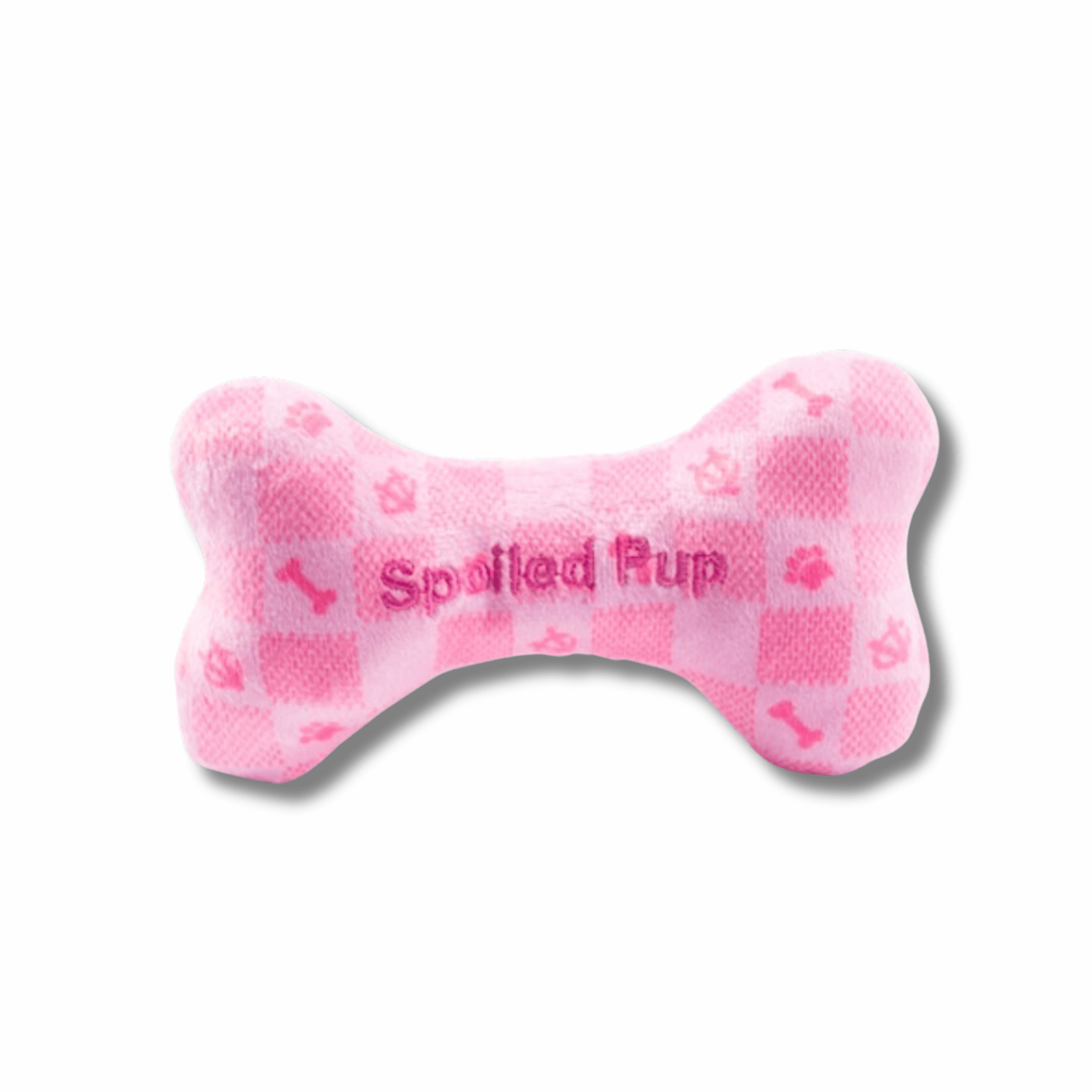 chewy tuition checker pink bone dog toy