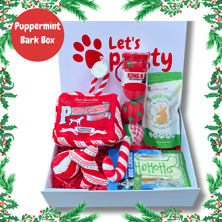 Dog Birthday Box & Gifts | Shop Online | Let's Pawty | Australia