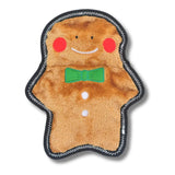 Gingerbread no stuffing dog toy