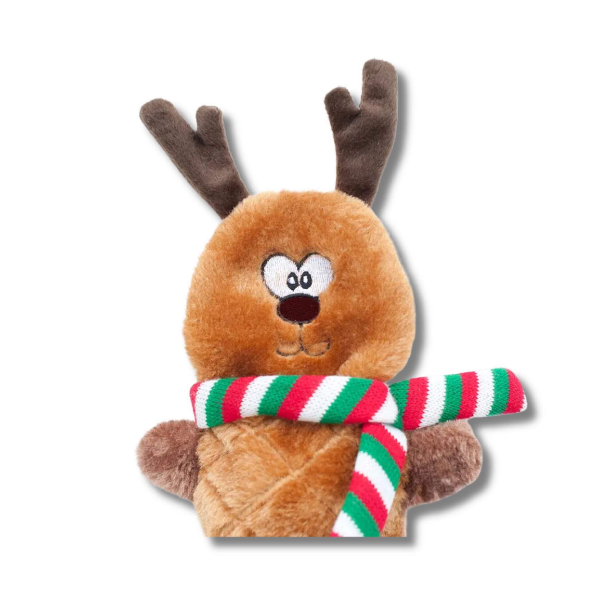 Reindeer jiggerlz dog toy